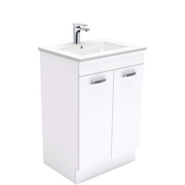 Fienza Dolce Unicab 600mm Floorstanding Vanity - Gloss White
