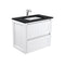 Fienza Hampton 750mm Wall Hung Vanity with Stone Top, Undermount Basin