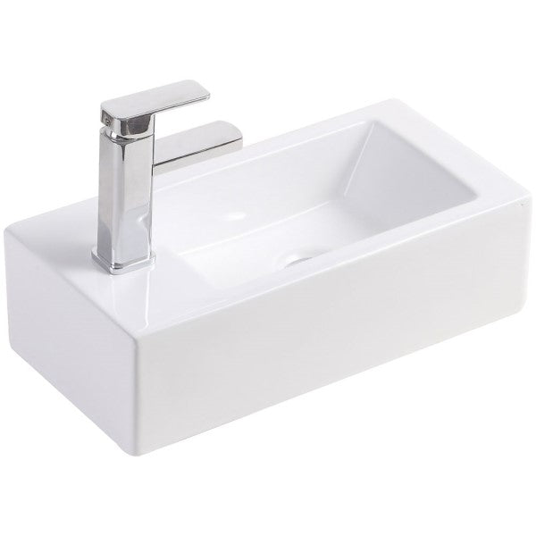 Fienza Linea Wall Hung Basin - White Gloss