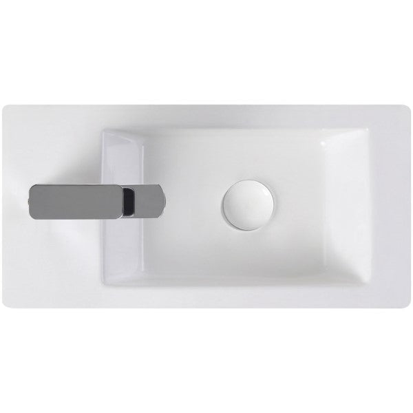Fienza Linea Wall Hung Basin - White Gloss