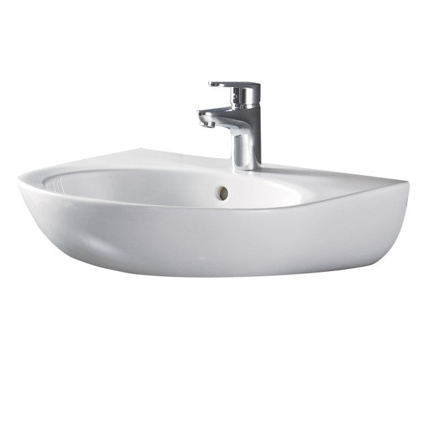 Fienza Stella Care Wall Basin - White Gloss