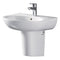 Fienza Stella Care Wall Basin with Integral Shroud - One Taphole