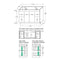 Fienza Dolce Unicab 1200mm Floorstanding Vanity - Gloss White