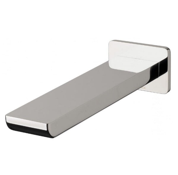 Gloss Wall Basin Outlet 180mm - Chrome