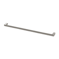 Gloss Single Towel Rail 800mm - Brushed Nickel