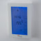 Radiant Glass Fronted Touch Screen Thermostat, Vertical Mount White