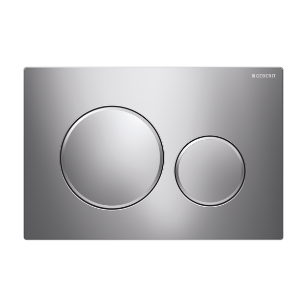 Geberit In Wall Package - Houston Raised Height Pan - Sigma 20 Round Button
