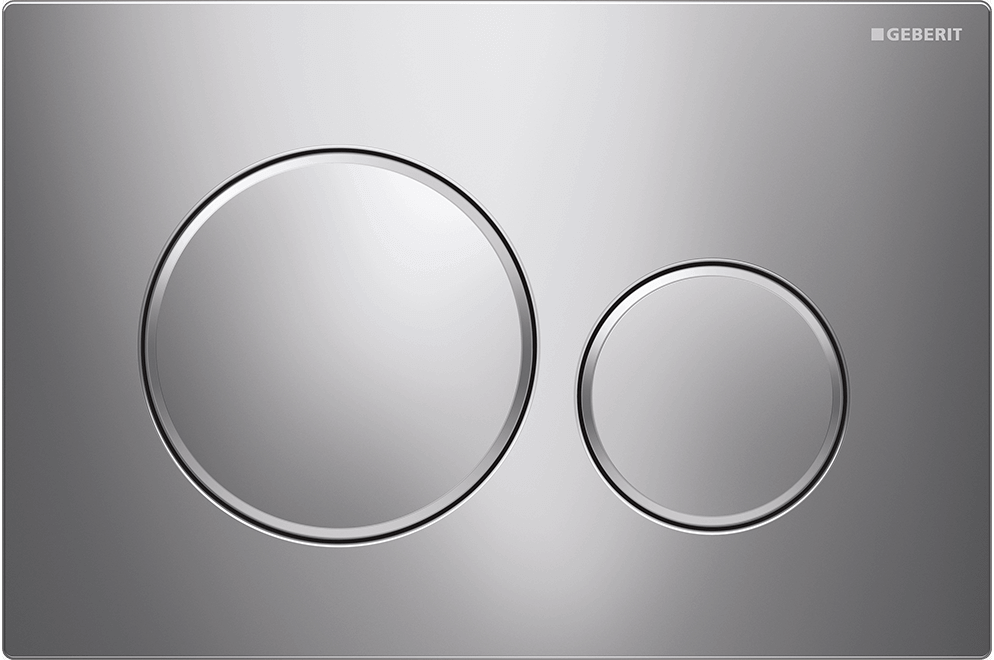 Geberit In Wall Package - Rimini Rimless Pan - Sigma 20 Round Button
