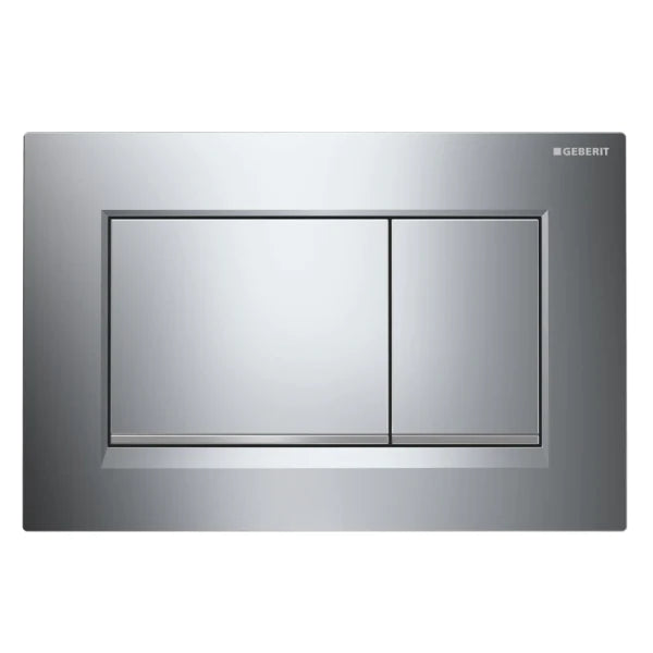 Geberit In Wall Package - Houston Raised Height Pan - Sigma 30 Square Button