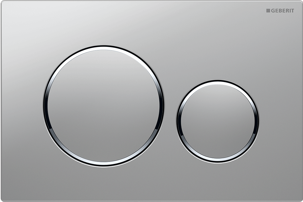 Geberit In Wall Package - Rimini Rimless Pan - Sigma 20 Round Button