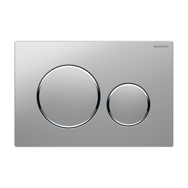 Geberit In Wall Package - Houston Raised Height Pan - Sigma 20 Round Button