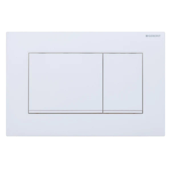 Geberit In Wall Package - Houston Raised Height Pan - Sigma 30 Square Button