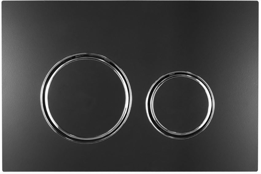 Geberit In Wall Package - Houston Raised Height Pan - Sigma 50 Glass Button