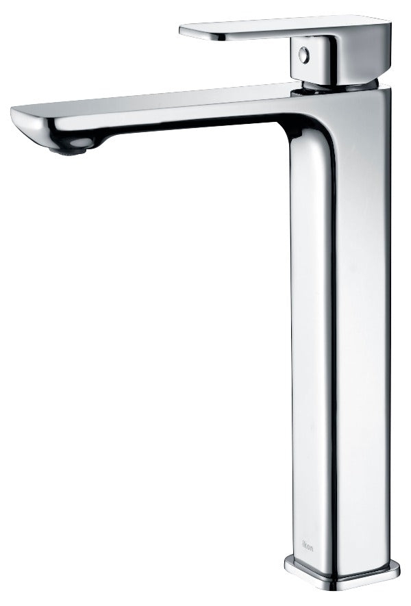 Ikon Kennedy High Rise Basin Mixer - Chrome