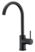 Ikon Micah Gooseneck Swivel Sink Mixer Matte Black