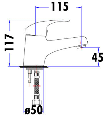 Hoki Basin Mixer