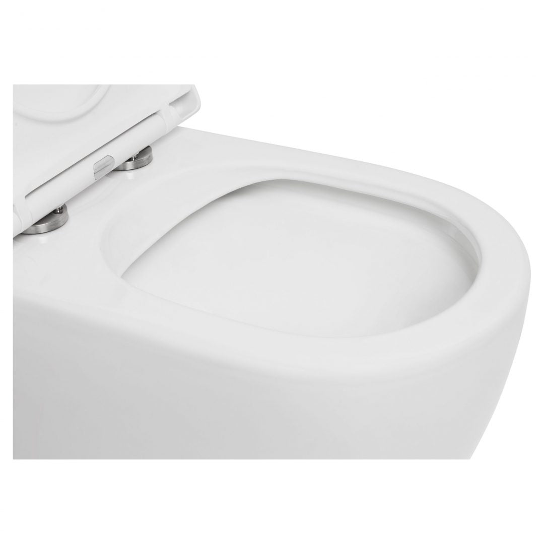 BPA Gemelli Rimless Back To Wall Toilet Suite