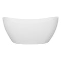 KDK Evie MWBT-4 Freestanding Bath, Matte White - 1500mm/1660mm