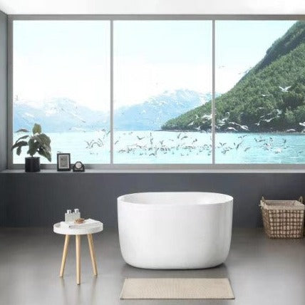 KDK Olivia Freestanding Bath 1690mm - White Gloss