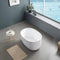 KDK Olivia Freestanding Bath 1690mm - White Gloss