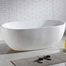 KDK Olivia Freestanding Bath 1000mm - White Gloss