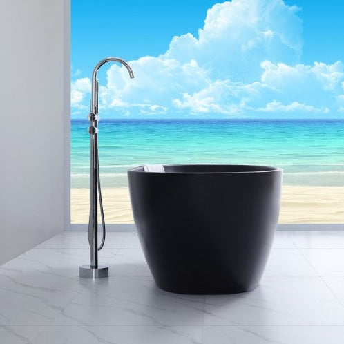 KDK Stella STBT-MB Freestanding Bath Matte Black - 1500mm/ 1700mm