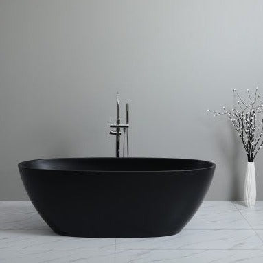 KDK Stella STBT-MB Freestanding Bath Matte Black - 1500mm/ 1700mm