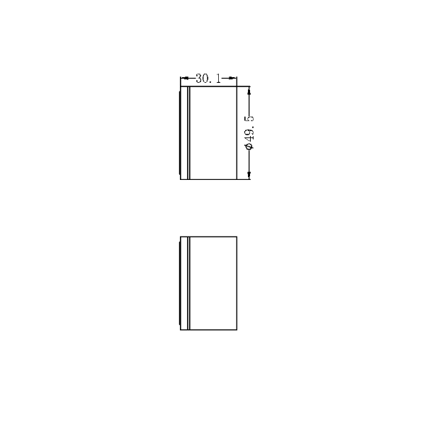Kara Wall Top Assemblies - Matte Black