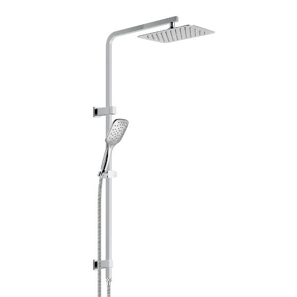 Megan Square 200mm Overhead and Handshower Combination Shower