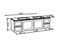 Manhattan Classic 1800mm Wall Hung Vanity with Acrylic Top, Double Bowl