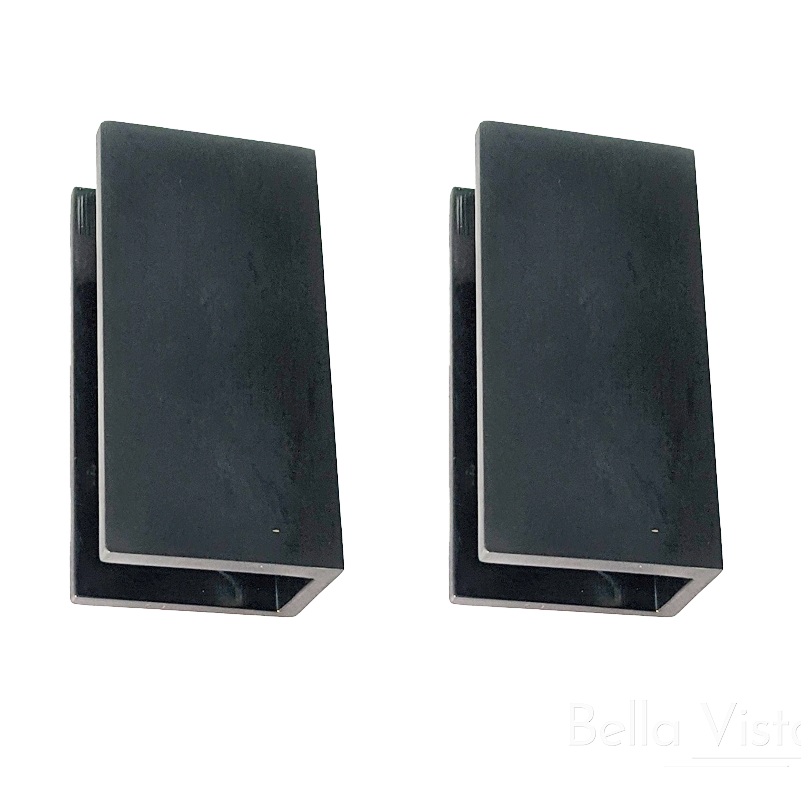 Fully Frameless Walk in Shower Screen Fixed Panels (Multiple Sizes)