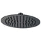 Ash Round 200mm Stainless Steel Shower Head, Matte Black