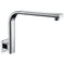 Mint Square Curved Fixed Shower Arm, Brushed Nickel