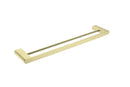 Nero Bianca Double Towel Rail 600mm Brushed Gold / NR9024dBG