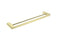 Nero Bianca Double Towel Rail 600mm Brushed Gold / NR9024dBG