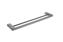 Nero Bianca Double Towel Rail 600mm Gunmetal Grey / NR9024dGM