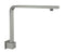 Nero Square Swivel Shower Arm, Gunmetal Grey