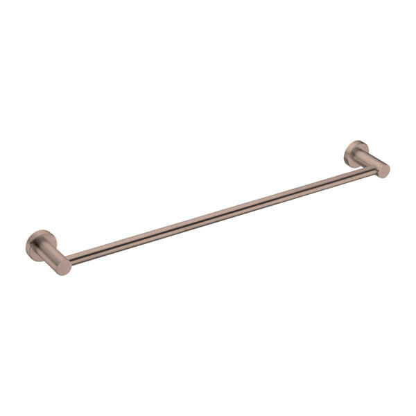 Nero Mecca Single Towel Rail 600mm Brushed Bronze / NR1924BZ