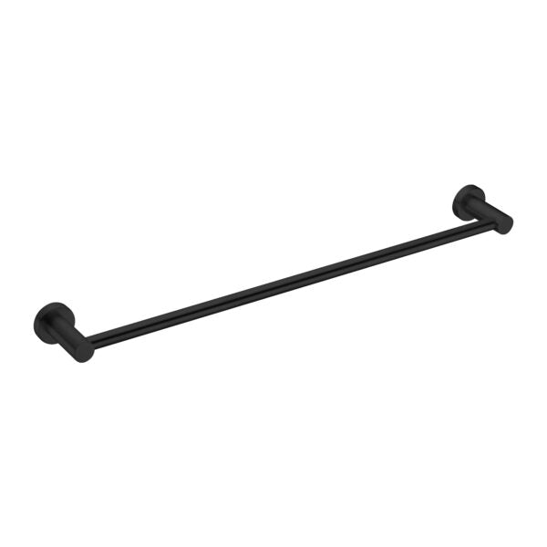 Nero Mecca Single Towel Rail 600mm Matte Black / NR1924MB