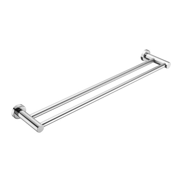 Nero Mecca Double Towel Rail 600mm Chrome / NR1924dCH