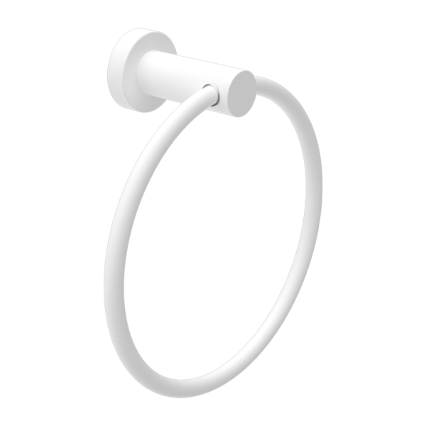 Nero Mecca Towel Ring Matte White / NR1980MW