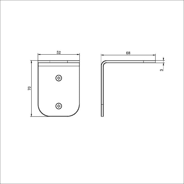 Nero Mecca Soap Bottle Holder - Brushed Nickel / NR1985BN