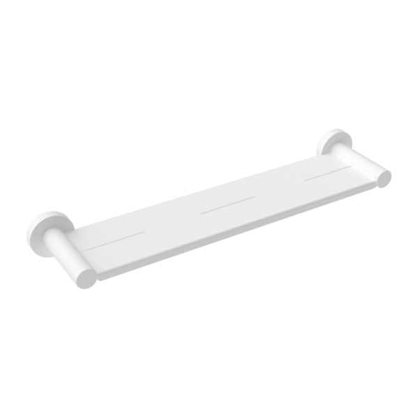 Nero Mecca Metal Shower Shelf Matte White / NR1987aMW
