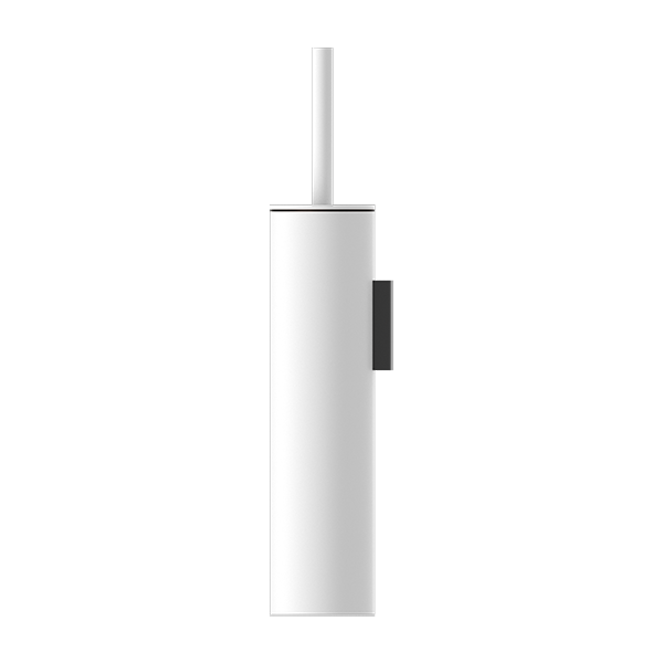 Nero Mecca Toilet Brush Holder - Matte White / NR1988MW