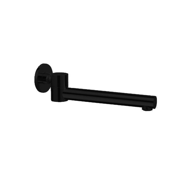 Dolce Swivel Bath Spout - Matte Black