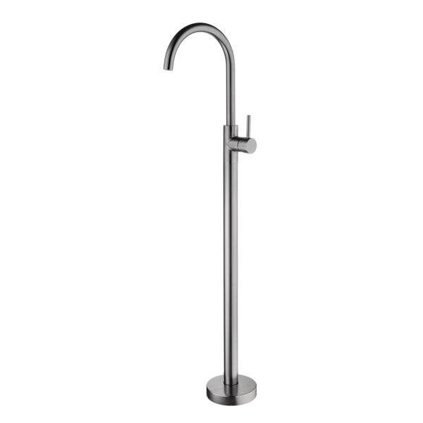 Nero Dolce Freestanding Bath Mixer - Gunmetal Grey