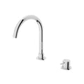 Nero Mecca Hob Basin Mixer with Round Swivel Spout - Chrome / NR221909bCH