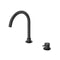 Nero Mecca Hob Basin Mixer with Round Swivel Spout - Gunmetal Grey / NR221901bGM