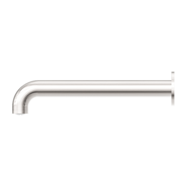 Nero Mecca Basin / Bath Spout 160mm  - Brushed Nickel / NR221903160BN