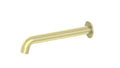 Nero Mecca Basin / Bath Spout 250mm - Brushed Gold / NR221903250BG